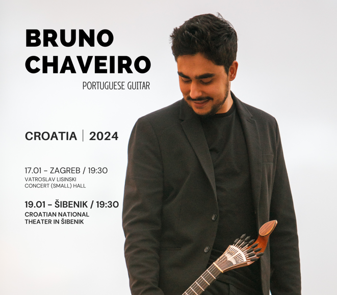 Portugalski glazbenik Bruno Chaviero u šibenskom kazalištu 